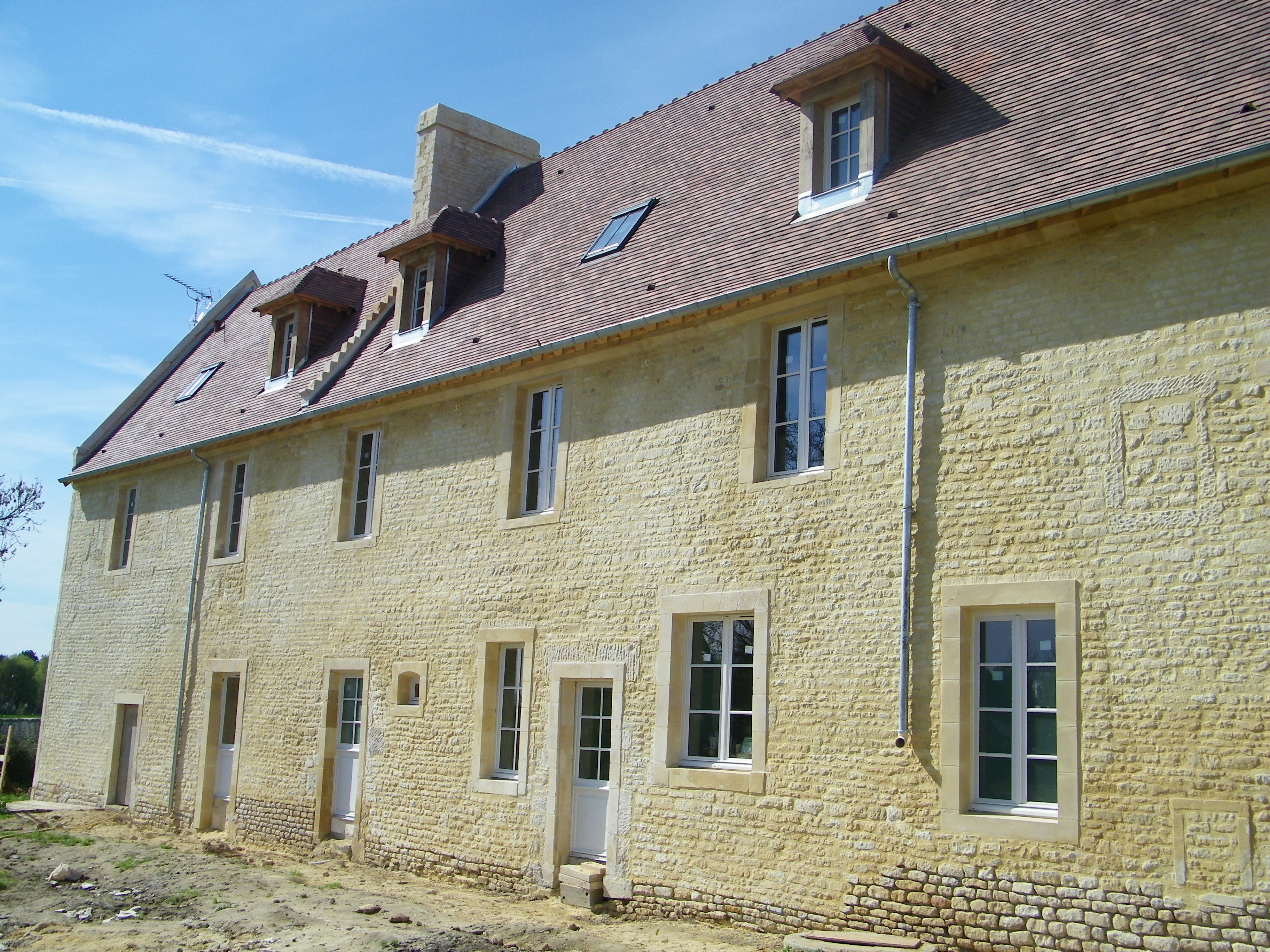 Réhabillitation de maison ancienne La Roque-Alric